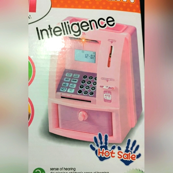 Pink ATM Bank toy - Picture 1 of 7